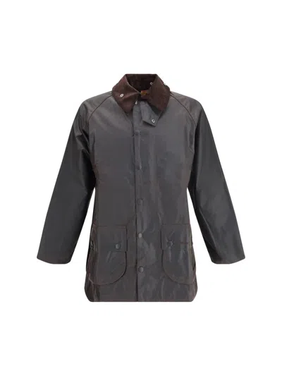 Barbour Beaufort Zipper Jacket In Blue
