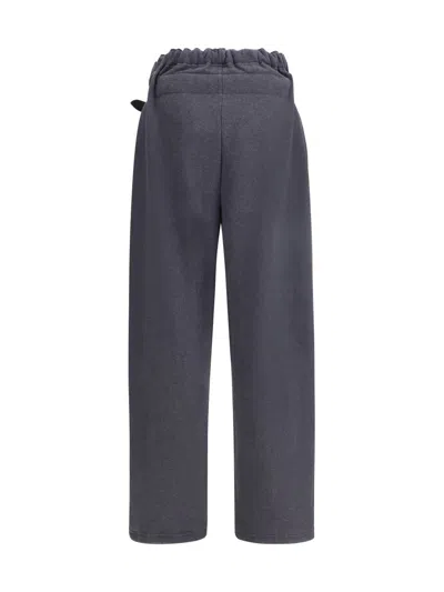 Magliano Heavy Jersey Pants In Blue