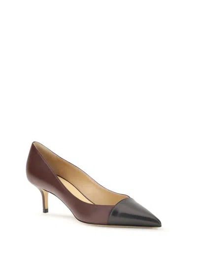 Francesco Russo 55mm Leather Pointed-toe Pumps In Multi