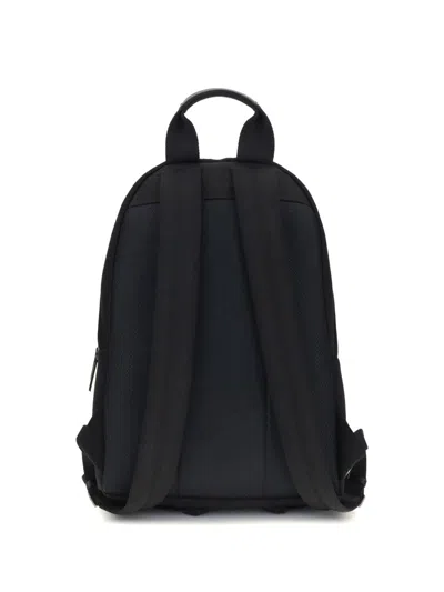 Palm Angels Versatile Backpack Featuring Adjustable Elements In Black