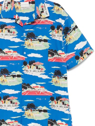 Drôle De Monsieur Shirts In Blue