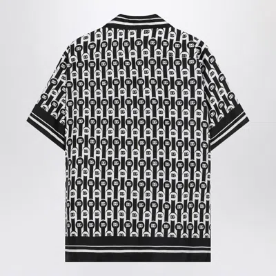Dolce & Gabbana Personalized Wardrobe Shirt With Chest Pocket In Multi