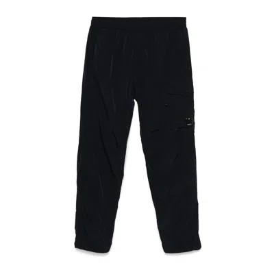 C.p. Company Chrome-r Nylon Cargo Trousers In Blue