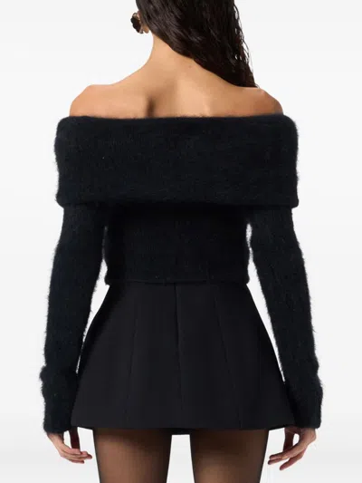 Blumarine Sweaters In Black