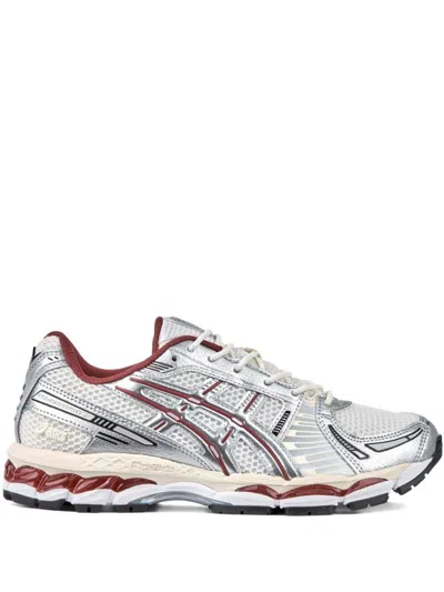 Asics Grey And Red Gel-kayano 12.1 Sneakers In Multi