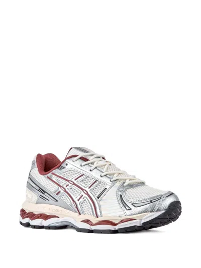 Asics Grey And Red Gel-kayano 12.1 Sneakers In Multi