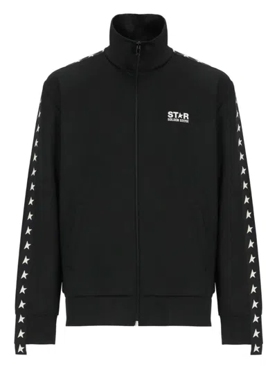 Golden Goose Deluxe Brand Black Polyester Denis Sweatshirt In Black