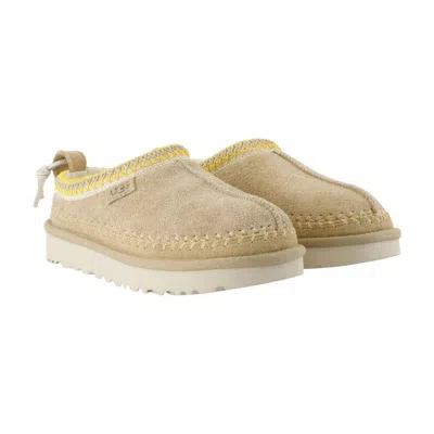 Ugg Tasman Biarritz Sheepskin Slippers In Blue