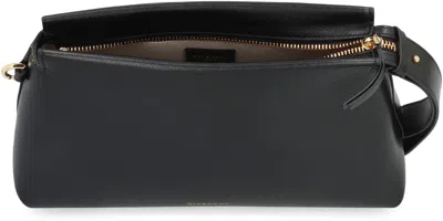Givenchy Top Handle Smooth Finish Clutch Bag In Black
