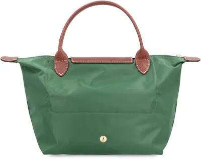 Longchamp Le Pliage Original Medium Canvas Handbag In Green