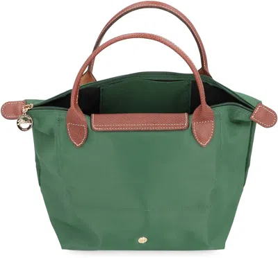 Longchamp Le Pliage Original Medium Canvas Handbag In Green