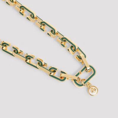 Casablanca Enamel C Link Necklace Men In Gold