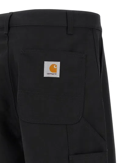 Carhartt Ray Single Knee Pants Black In Blue