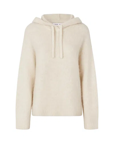 Samsoe & Samsoe Felpa Sajeanne 15730 Clear Cream In Neutral