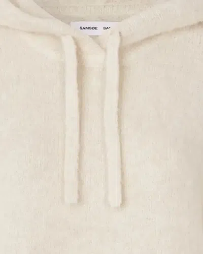 Samsoe & Samsoe Felpa Sajeanne 15730 Clear Cream In Neutral
