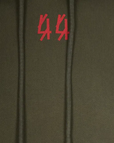 44 Label Group Faded Green Hoodie In Green