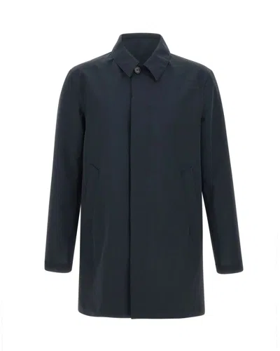 Peuterey Hinnoya Tx Parka In Navy Blue In Blue
