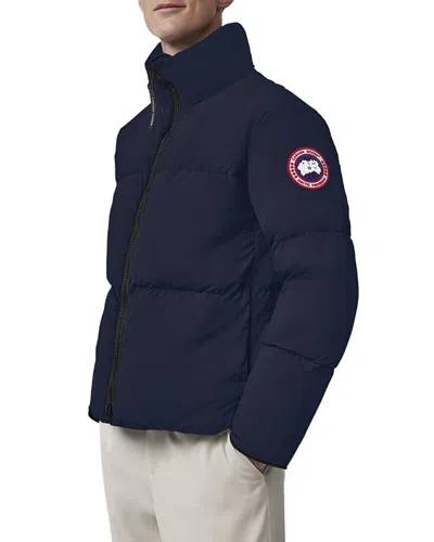 Canada Goose Lawrence Down Puffer Jacket In Blue