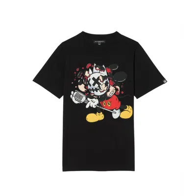Cult Of Individuality Ss Crew Neck T - Microphone In Black