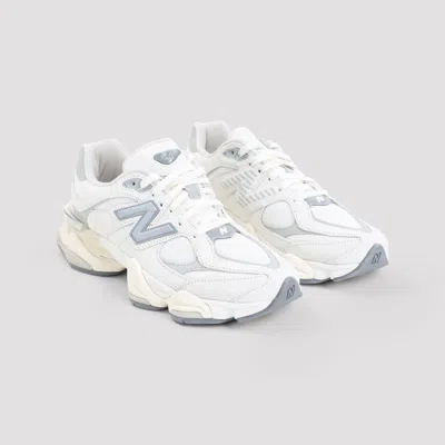 New Balance 9060 Low-top Sneakers In Sea Salt And White