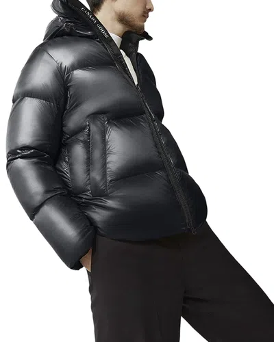 Canada Goose Crofton Puffer Jacket In Black