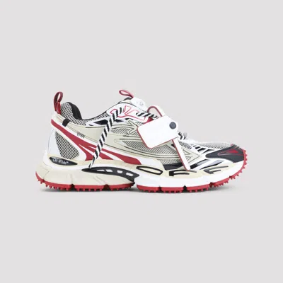 Off-white Ow Be Right Back Sand Polyurethane Sneakers In Multi