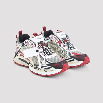 Off-white Ow Be Right Back Sand Polyurethane Sneakers In Multi