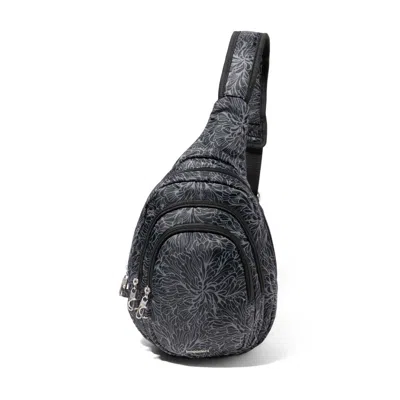 Baggallini Anti-theft Multi Zip Sling In Multi