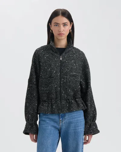 Nvlt Women's Dolman Jacket With Tunnel Waist In Multi