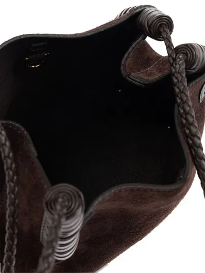 Etro Suede Shoulder Bag