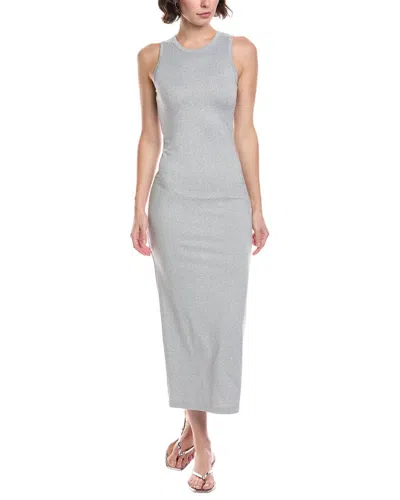 Hl Affair Maxi Dress In Gray