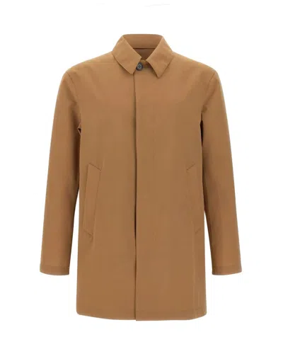 Peuterey Hinnoya Tx Camel Parka In Brown