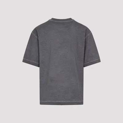 Off-white Skateboard Inspired Short Sleeve T-shirt In Gray