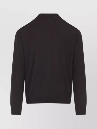 Our Legacy Evening Polo In Black