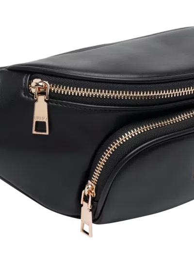 Liu •jo Versatile Belt Bag Featuring Zipped Pockets In Black