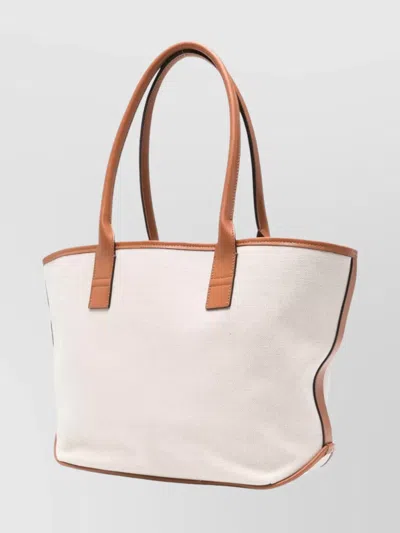Hogan Small Script Embossed-logo Tote Bag
