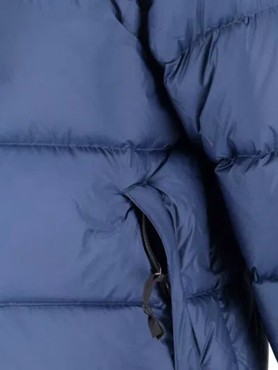 The North Face Padded High-collar Down Jacket With Detachable Hood In Black