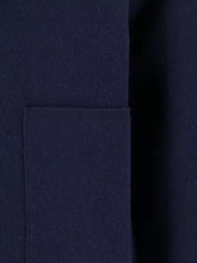 Lardini Relaxed Fit Jacket With Collar And Pockets In Black