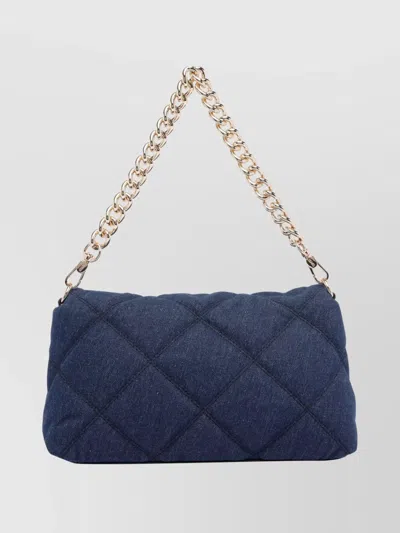 Liu •jo Crossbody Bag Chain Strap In Blue