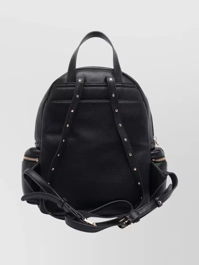 Liu •jo Versatile Backpack Featuring Multiple Pockets In Black
