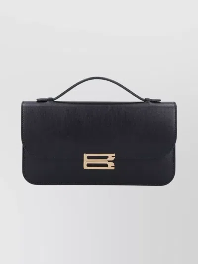 Victoria Beckham Dorian Pochette Top-handle Bag In Smooth Leather