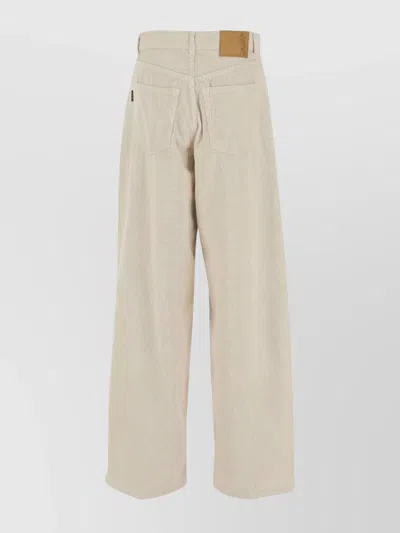 Haikure Bethany Velvet Trousers In Brown