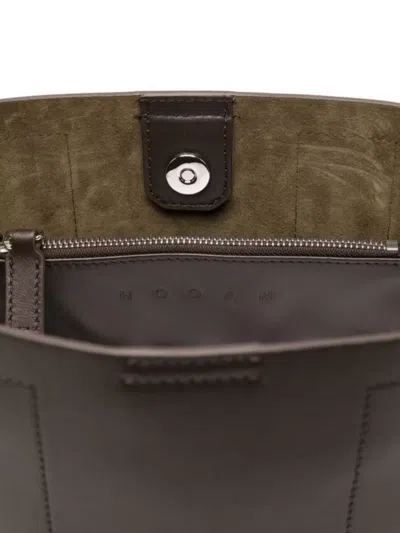 Hogan Hocket Small Hobo Bag In Brown