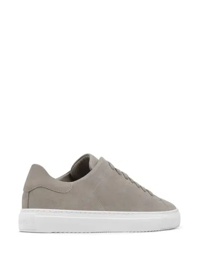Axel Arigato Clean 90 Beige Sneakers With Side Logo Lettering In Suede Man In Multi