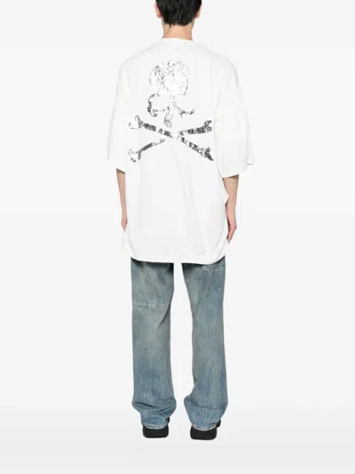 Mastermind Japan Graphic-print T-shirt In White