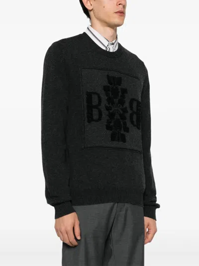 Barrie 3d-logo Cashmere Jumper In Black