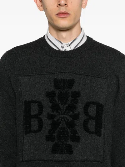 Barrie 3d-logo Cashmere Jumper In Black
