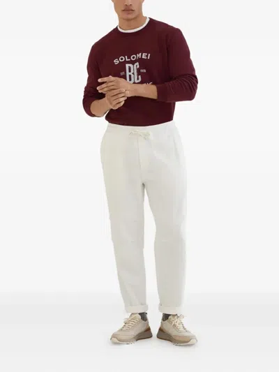 Brunello Cucinelli French Terry Sweatpants In Multi