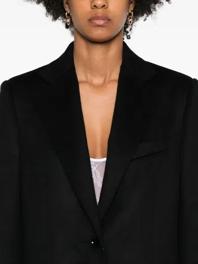 Dolce & Gabbana Single-breasted Coat In Black