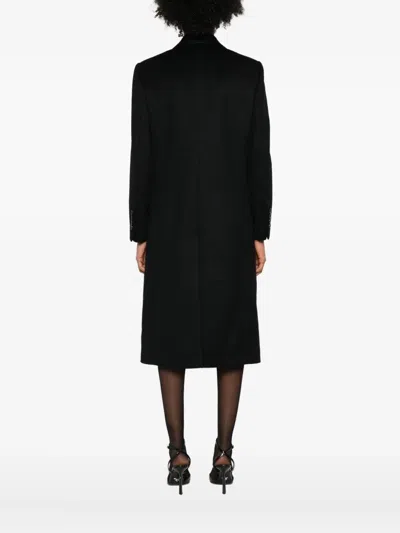 Dolce & Gabbana Single-breasted Coat In Black